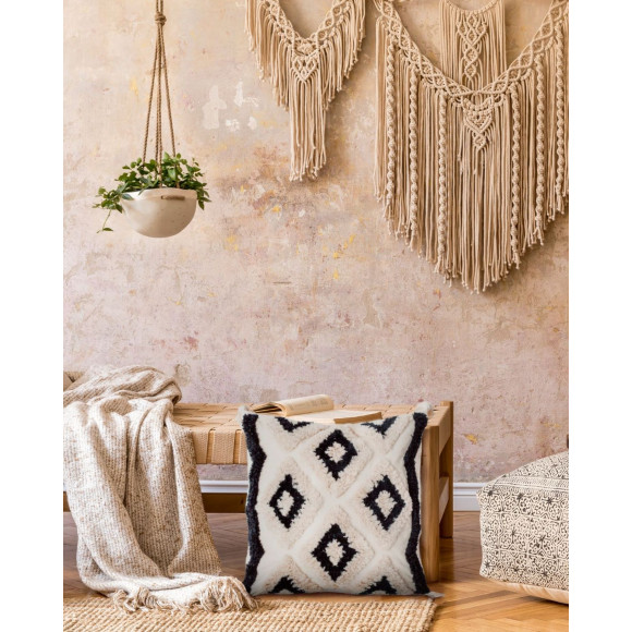 Poszewka BOHO CHIC COSMIC 45x45 off-white